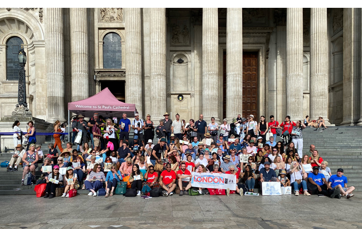 Happy 10th Anniversary Urban sketchers London!